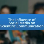 The Influence of Social Media on Scientific Communication